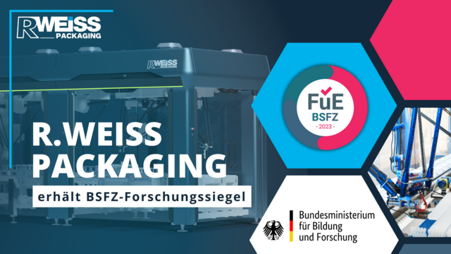 R.WEISS Packaging GmbH & Co. KG receives the BSFZ Research Seal